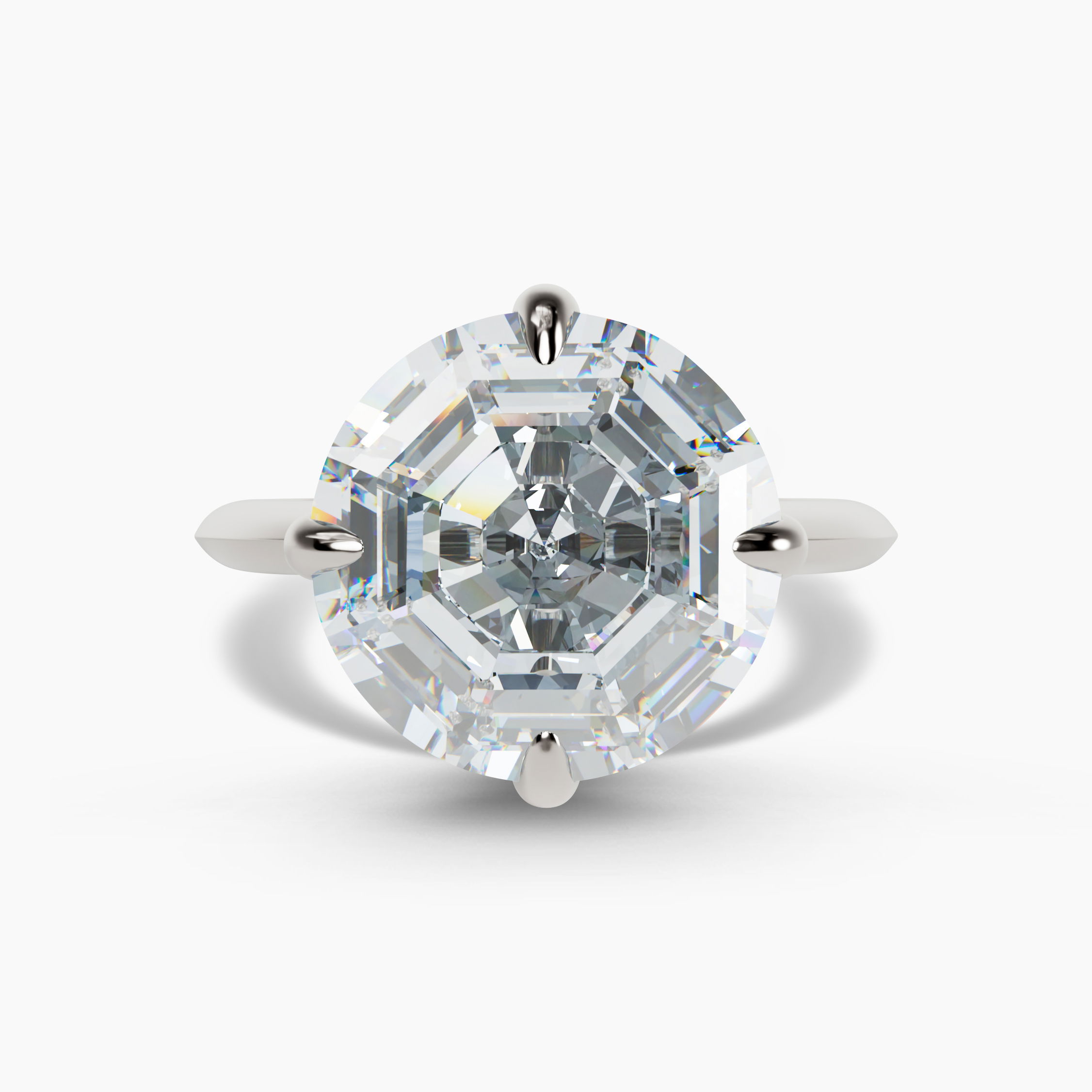 The Soleil Solitaire engagement ring exudes timeless elegance with its exquisite design featuring a Soleil cut lab-grown diamond set in a solitaire setting, capturing the brilliance of love in every facet. Crafted with meticulous attention to detail, it symbolizes the eternal commitment and beauty of a cherished union.The image depicted is 3 CTTW Soleil Round Solitaire Ring