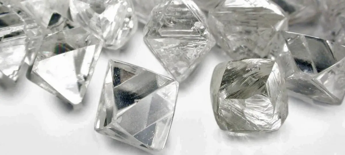 Earth grown natural rough diamonds