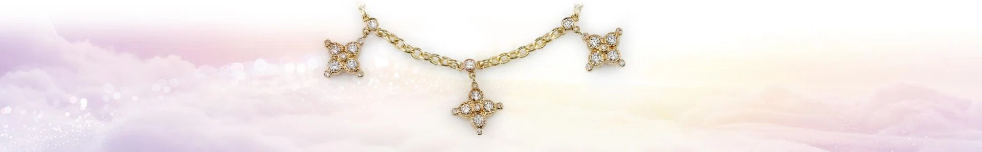 Image of luxury gold gemstone bracelet jewels by calyn