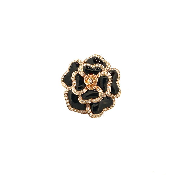 Closeup photo of 18K RG D:1.60CT ROSE RING