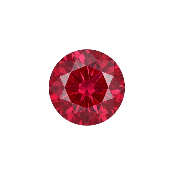 Closeup photo of RUBY 1.05CT ROUND