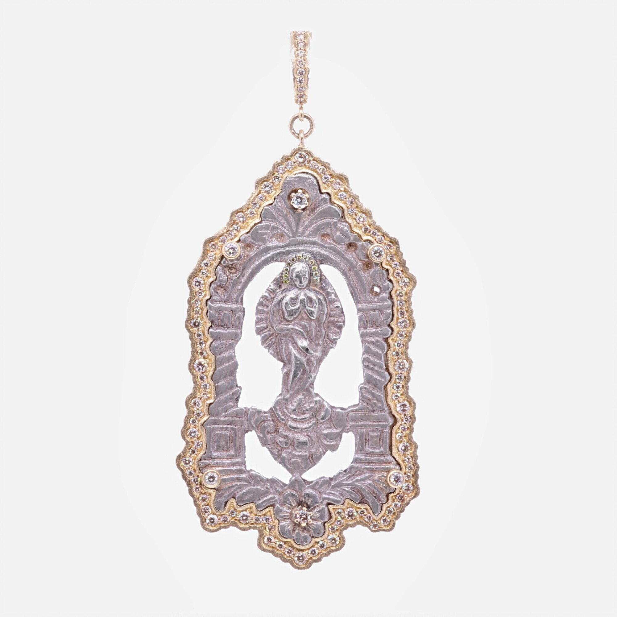 Immaculate Conception Mary Pendant