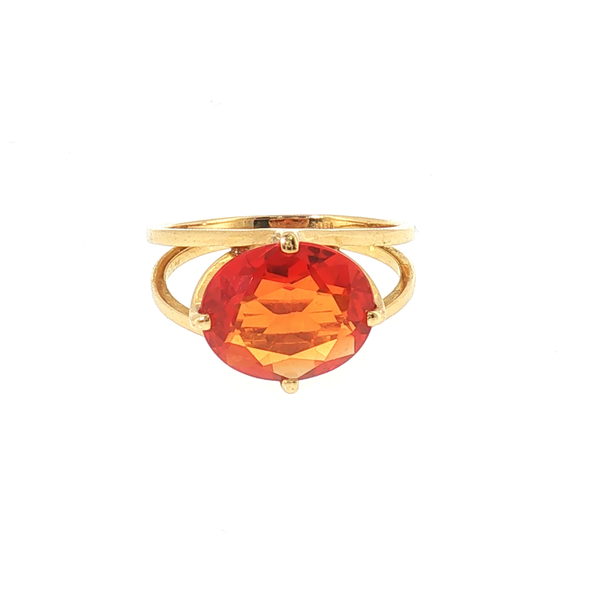 Diamond ring displayed in soft natural light
