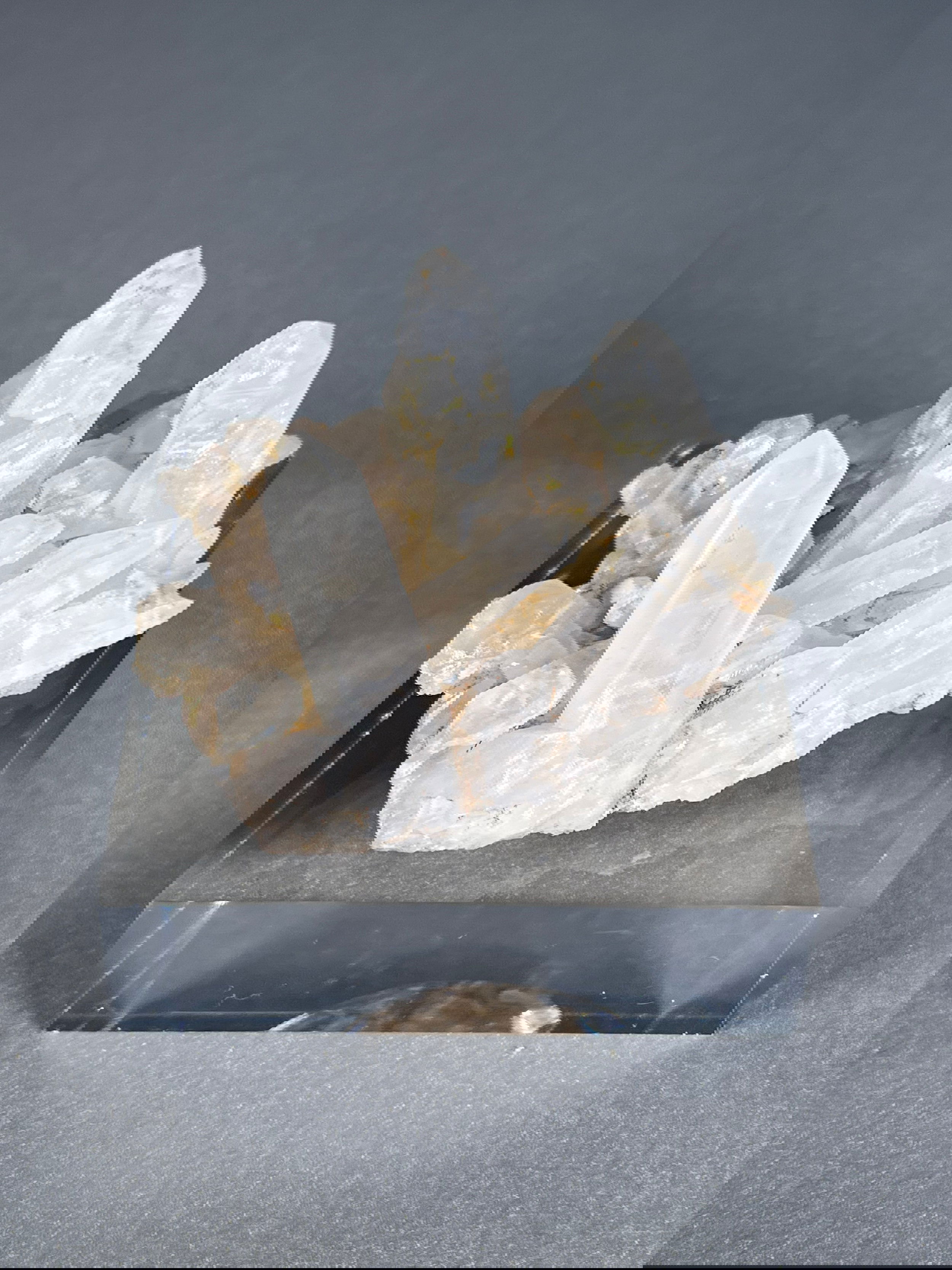 From Idaho's very own Challis Volcanics, this quartz specimen showcases how the Gem State got its name. This specimen features inclusions of Chlorite and Mimetite, allowing you to obtain a unique piece of Idaho's natural history.Approx. 3" x 1.75" Challis Idaho Quartz Specimen