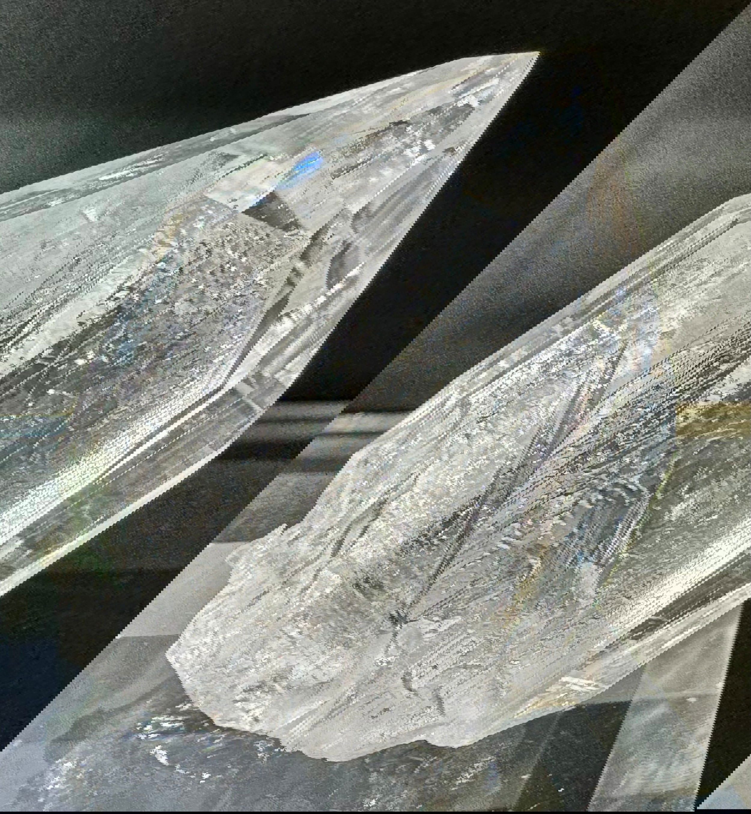Region- Himachal Pradesh, IndiaBoth approx. 2"H x 1 1/4"W Himalachal Clear Quartz Mineral Specimen
