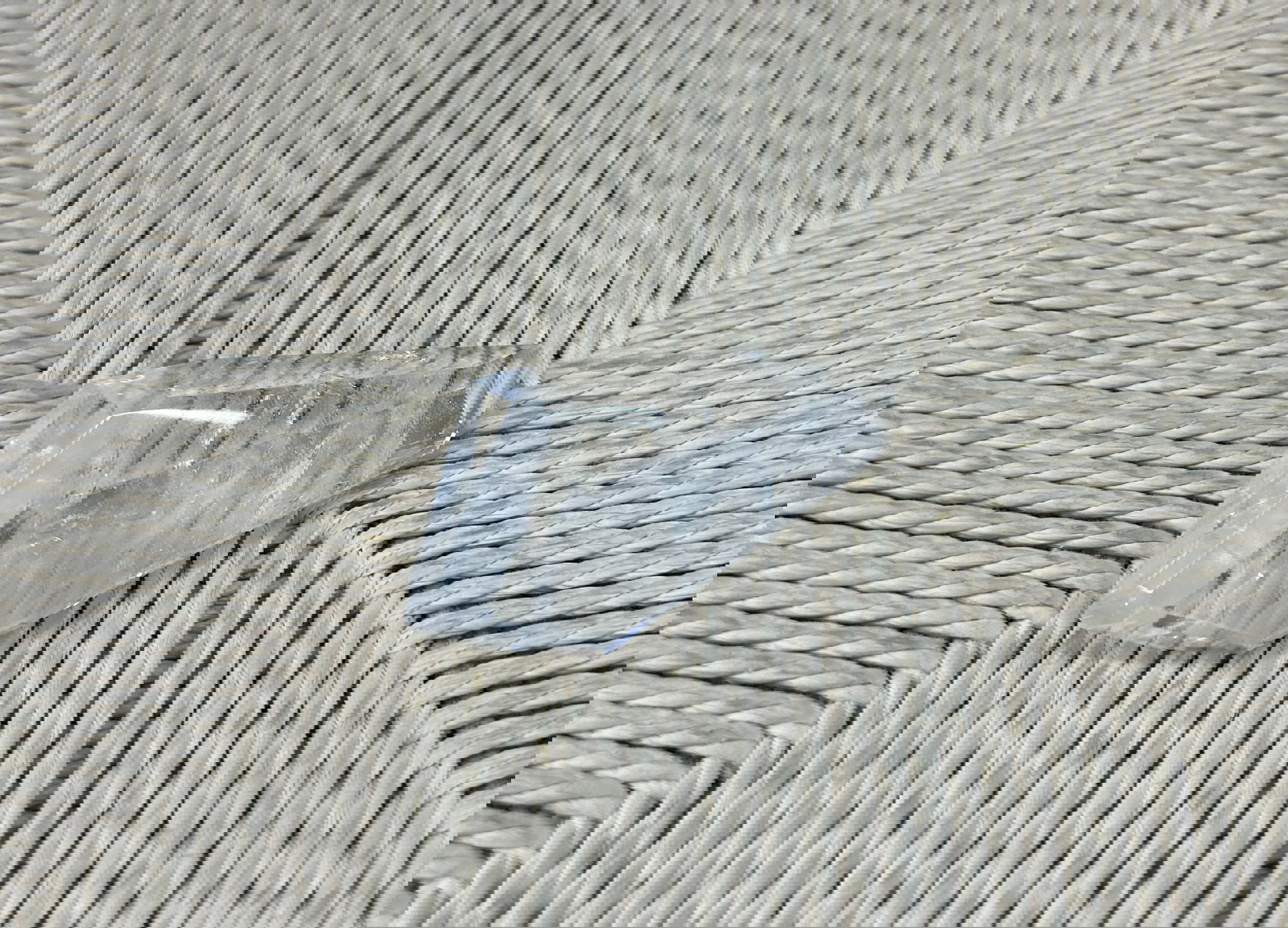Our Free Form Quartz is a one-of-a-kind piece, featuring a distinct and unique shape. Embrace the natural beauty and energy of this unique stone in your home or wardrobe.Approx. 1" x 3.5" Free Form Quartz