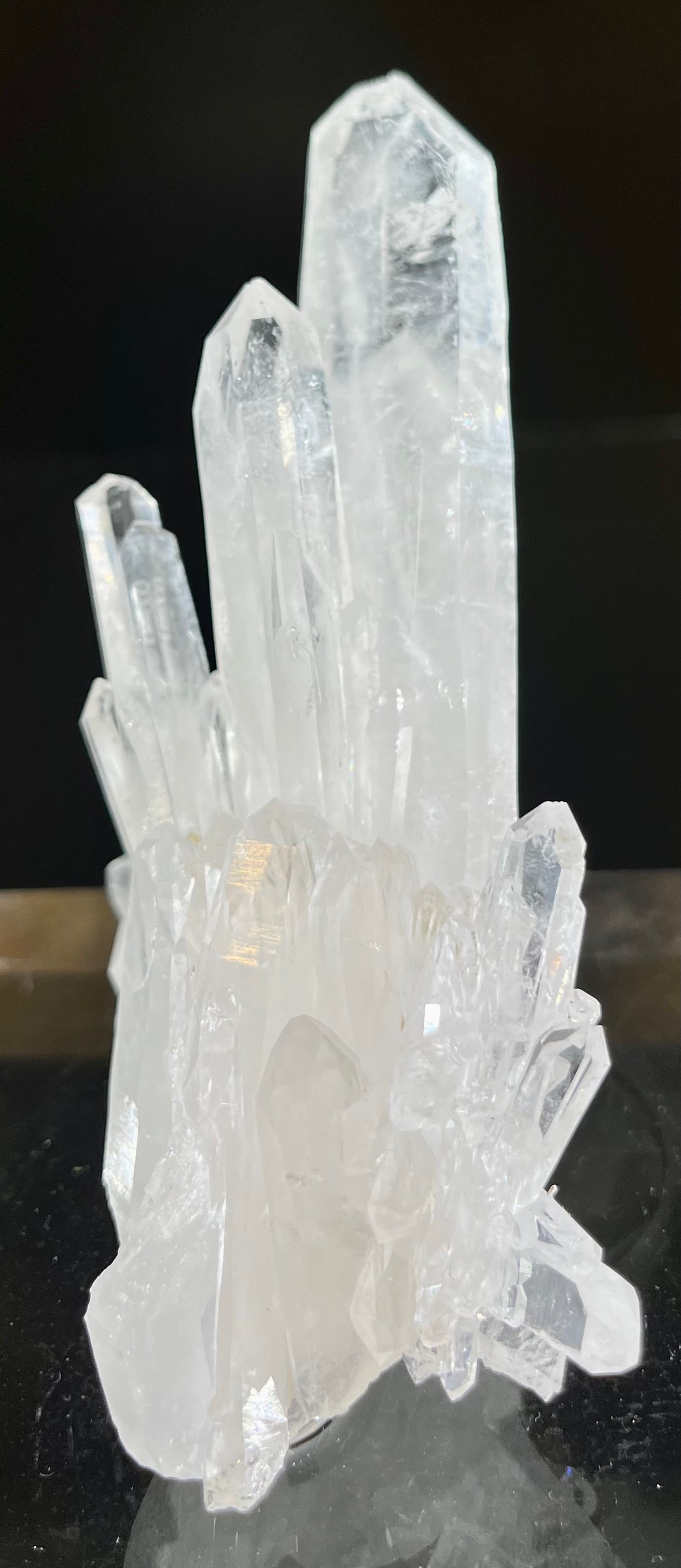 Uncover the natural beauty of Quartz Faden with this rare mineral. Each unique specimen features a range of shades and tones that dazzle the eye. Its luxurious and complex characteristics make it a coveted piece, perfect for any discerning collector.Region- Wana, South Waziristan, FATA, KPK Province, PakistanApprox. 3 1/4"H x 2 3/4"W Quartz Mineral Specimen