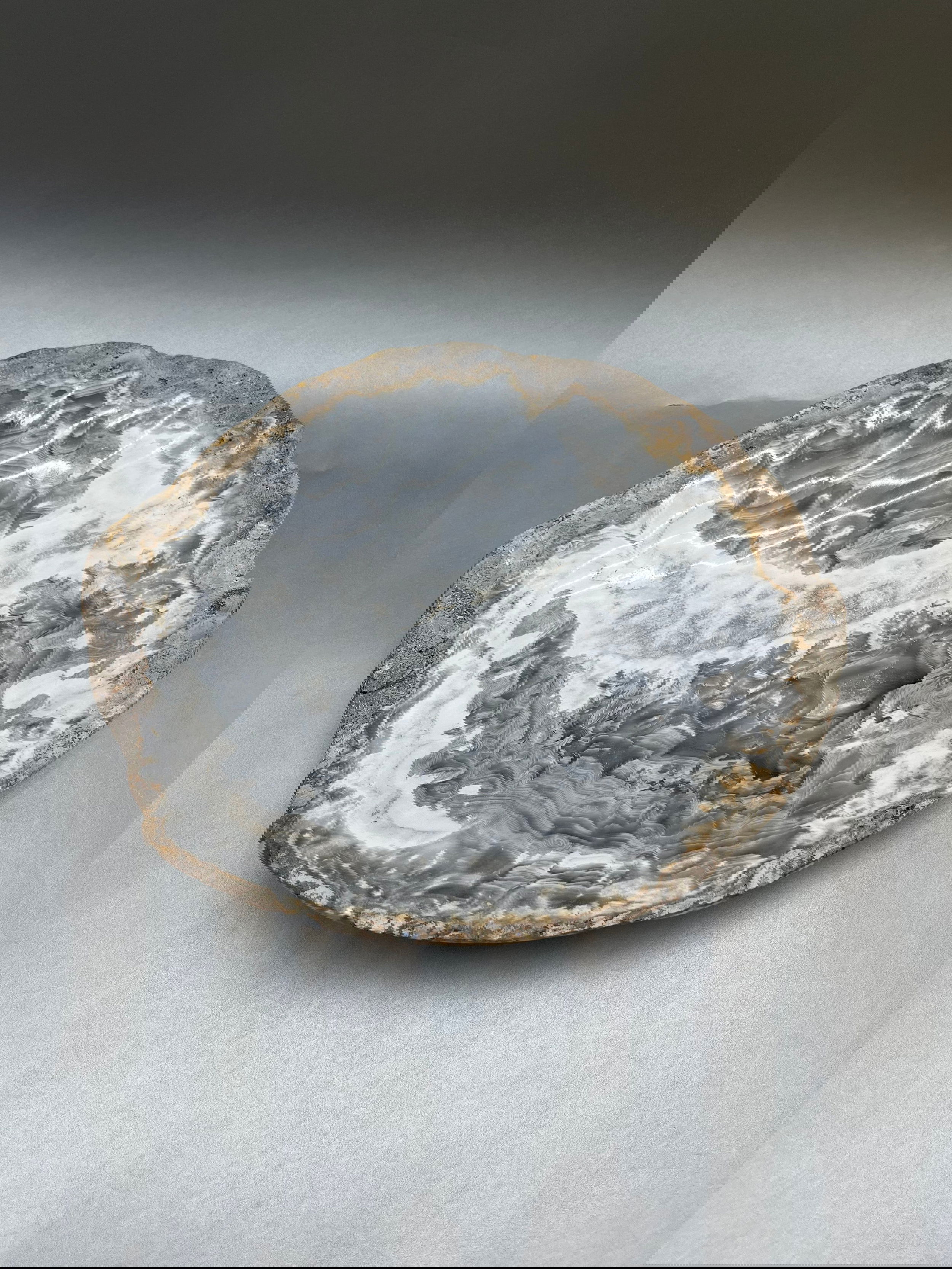 Rounded Quartz Plate