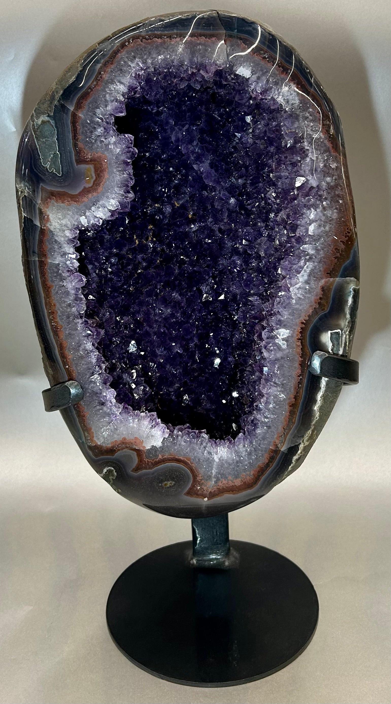 Uruguayan Amethyst on Stand