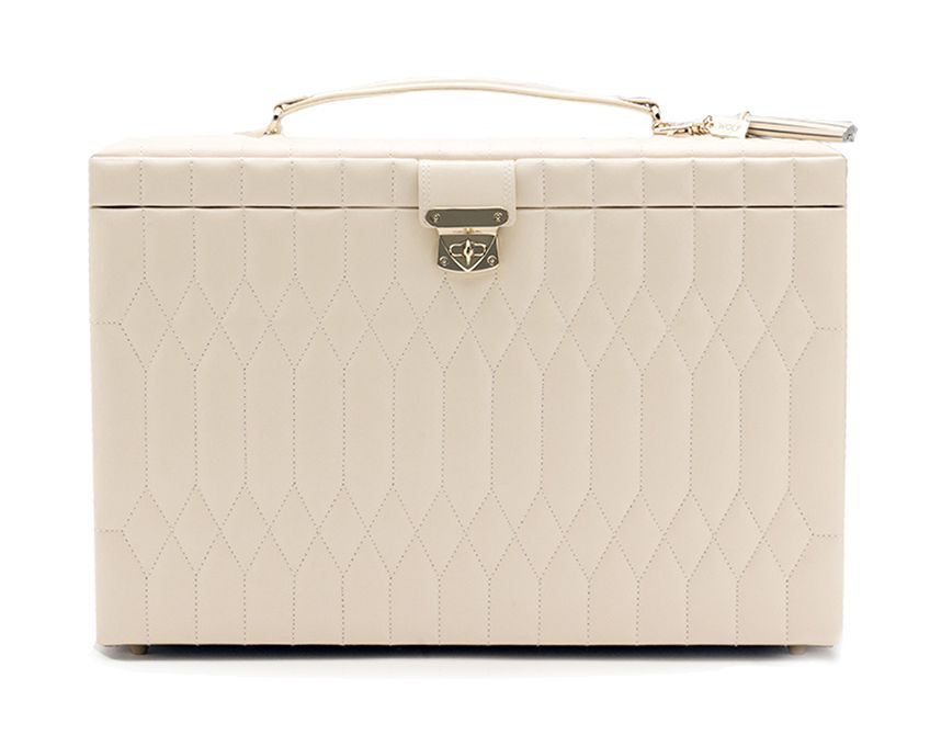 Caroline Extra Large jewelry box - Ivory
