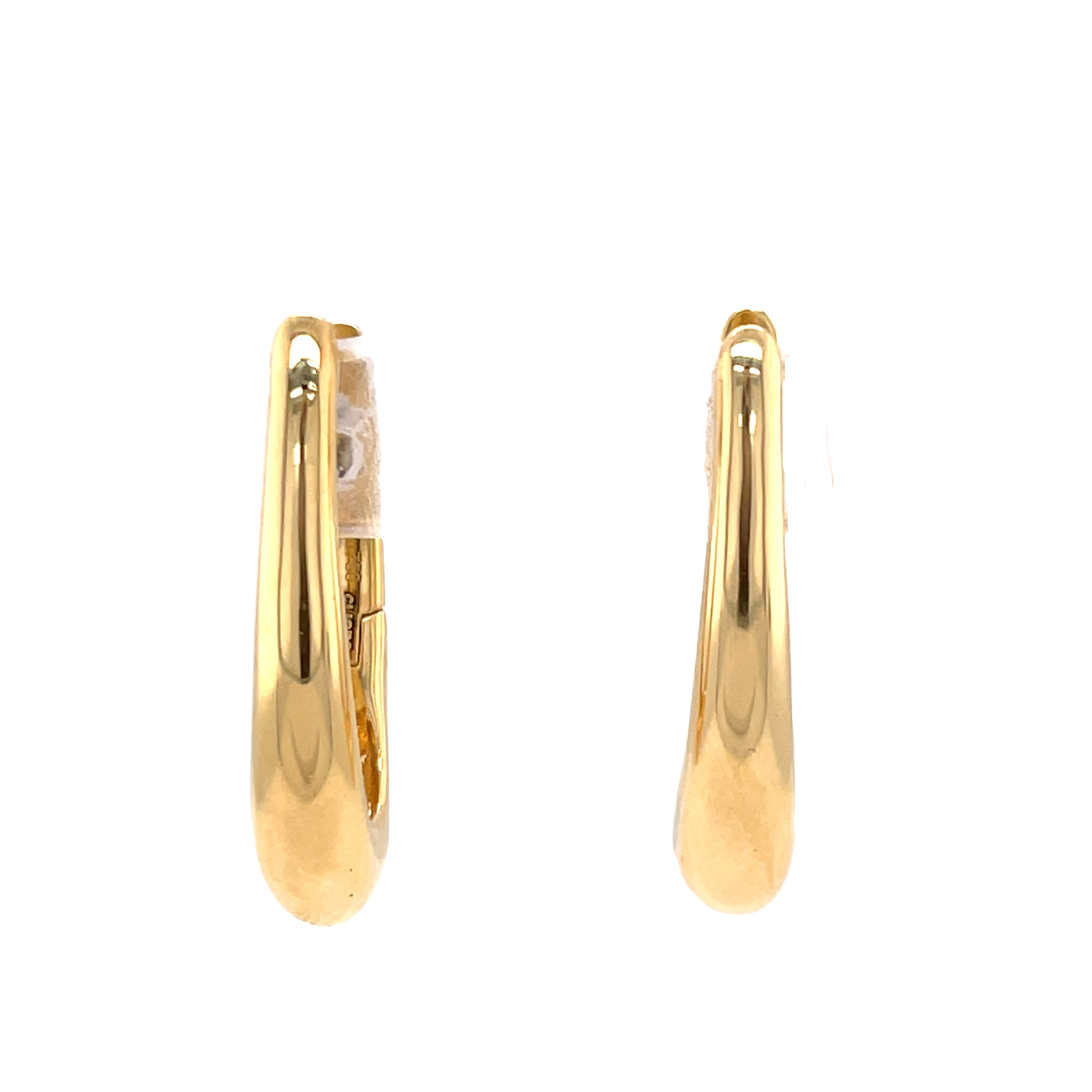 Crafted from premium 18k yellow gold, these timeless hoops offer effortless elegance for any occasion. Add them to your collection today and enjoy luxury that lasts a lifetime.-18k Yellow gold-Item# 001-805-01197 Clioro Fashion Earrings
