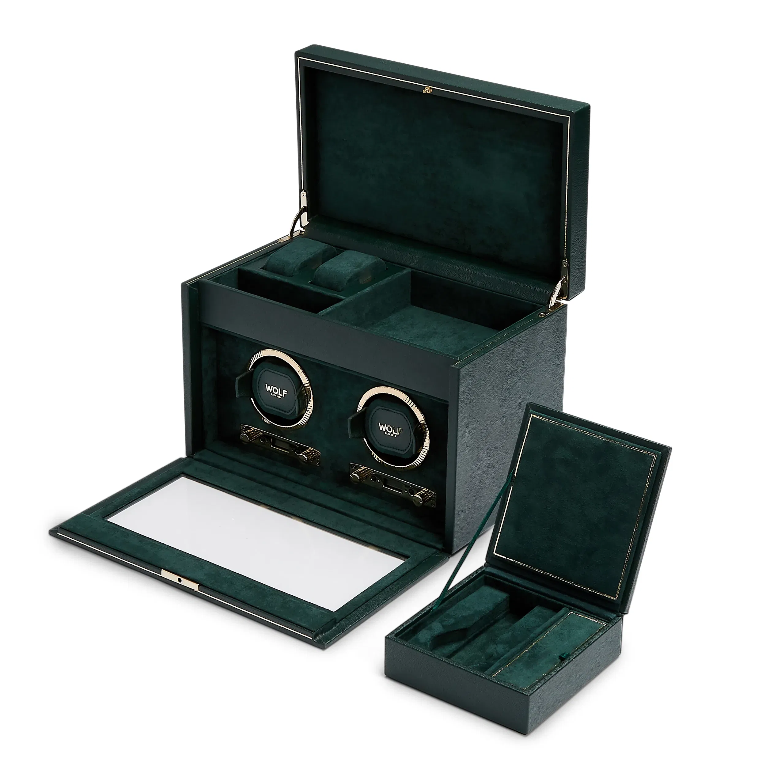 Image of Elegant Lux Leather Watch Box | Flawless Retail