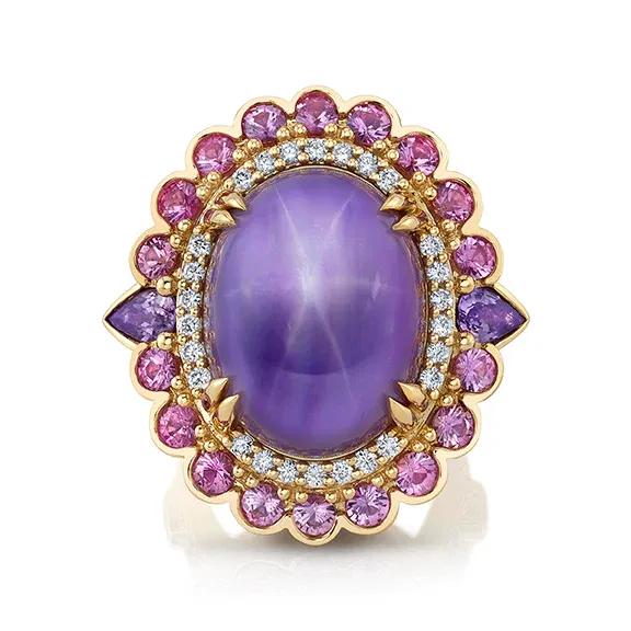 Rings from the Naifeh Collection designed by Valerie Naifeh
