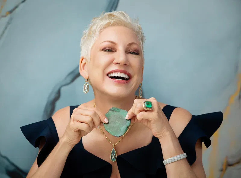 Valerie Naifeh, founder of Naifeh Fine Jewelry, at work