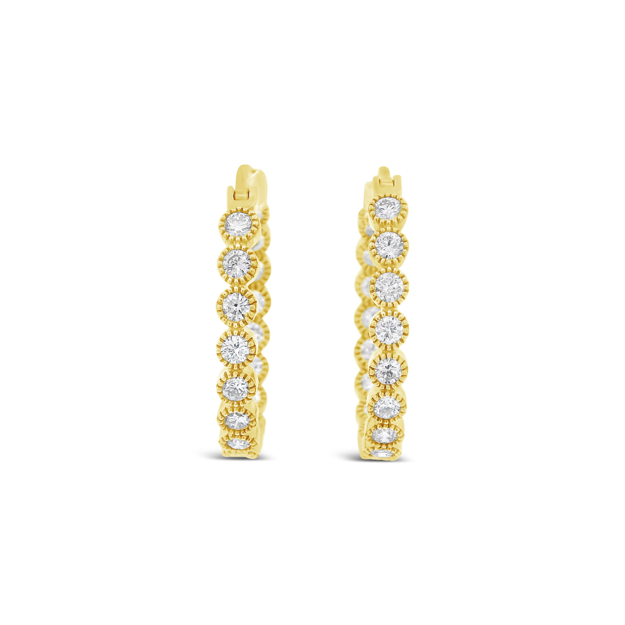 Oval Hoop Earrings
