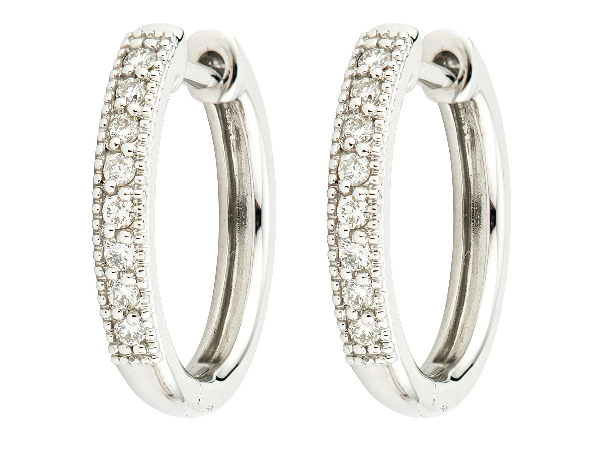 Camelia Hoop Earring