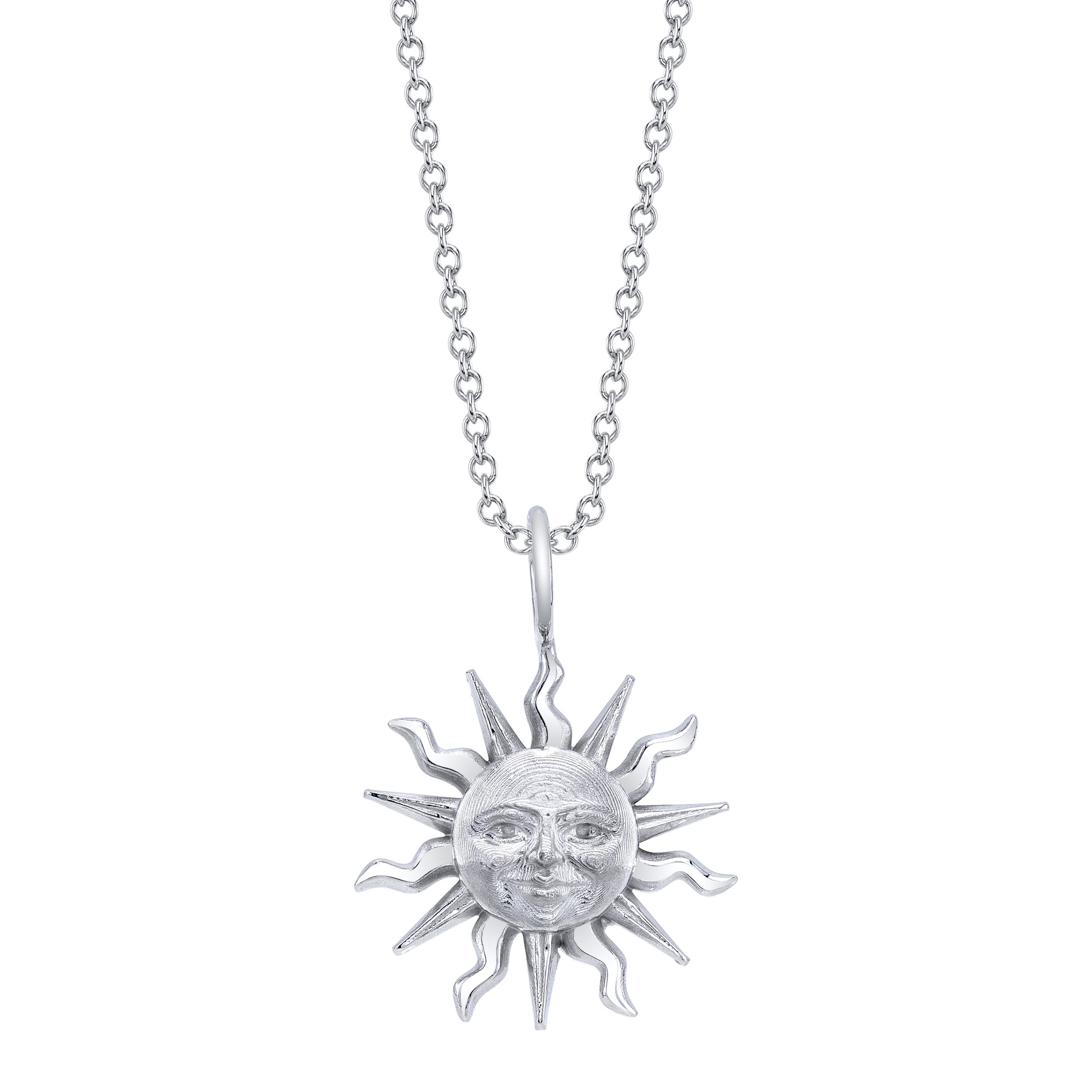 Sun Valley Sun Pendant in Sterling Silver