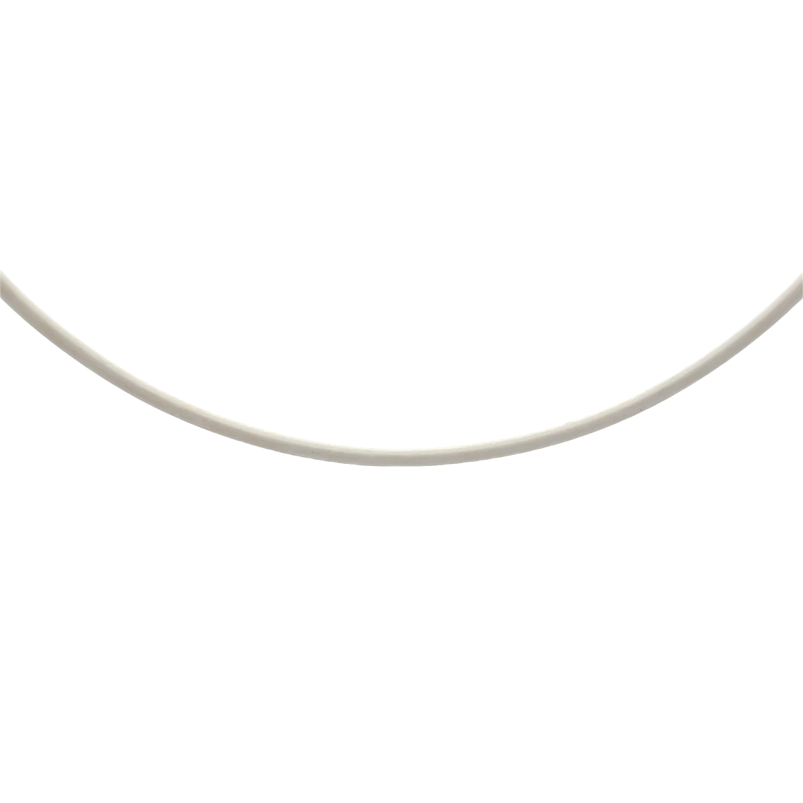 This necklace 18k yellow gold and white silica for a clean, modern look. Add a pendant for versatility.-18k Yellow gold-White silica-Length 17”Item# 807-2000045 White Silica Necklace