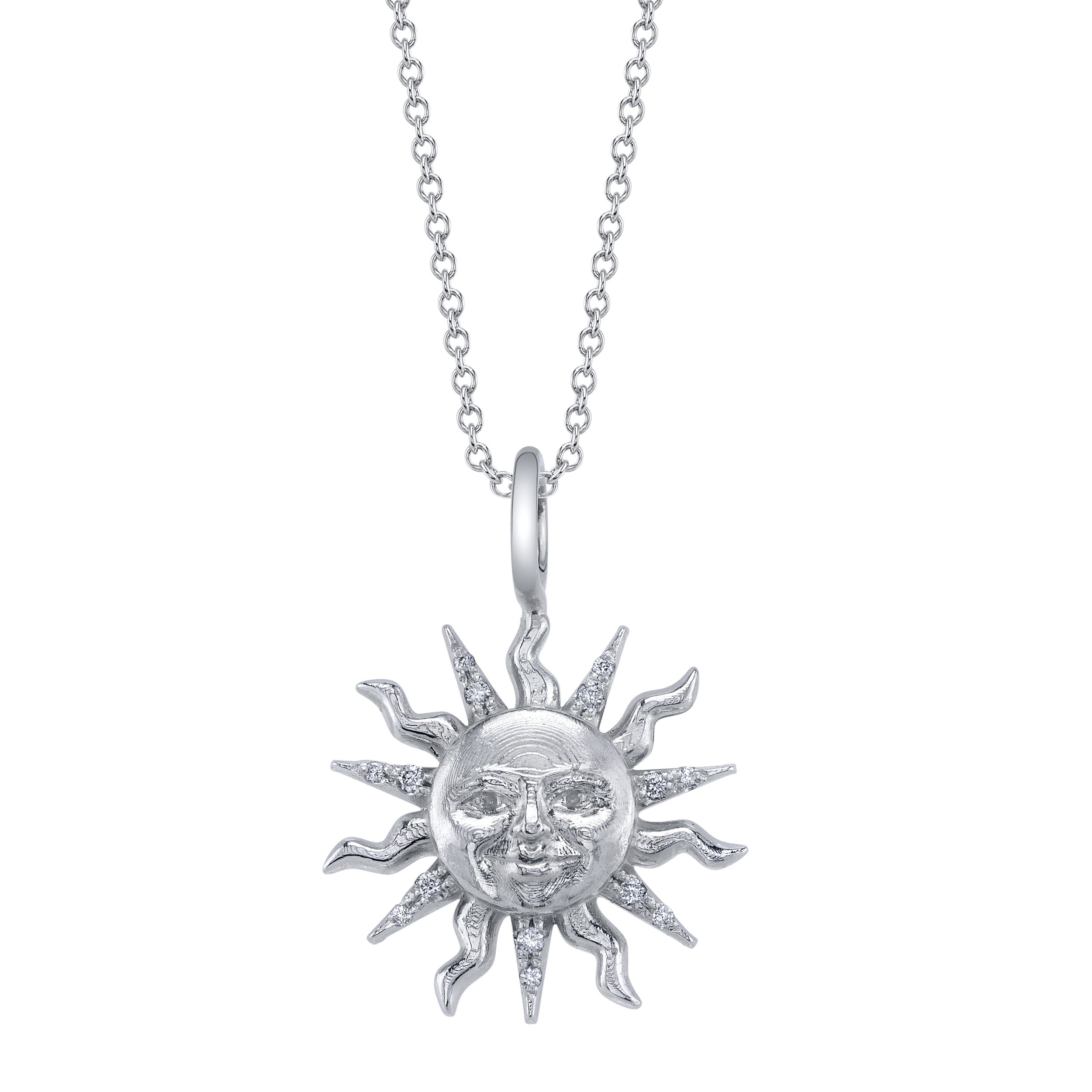 Sun Valley Sun Pendant in Sterling Silver