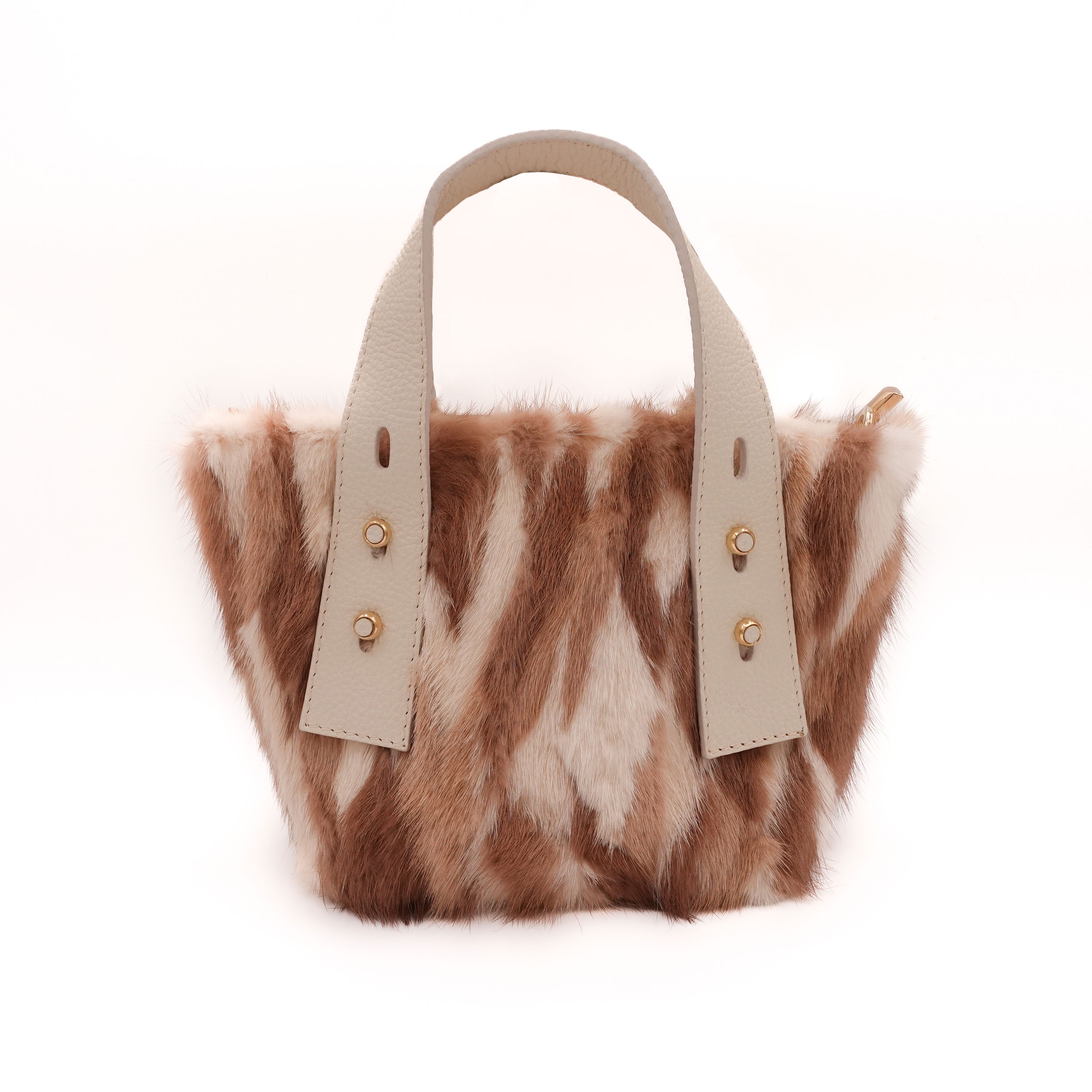 Ellie - Leather & Mink