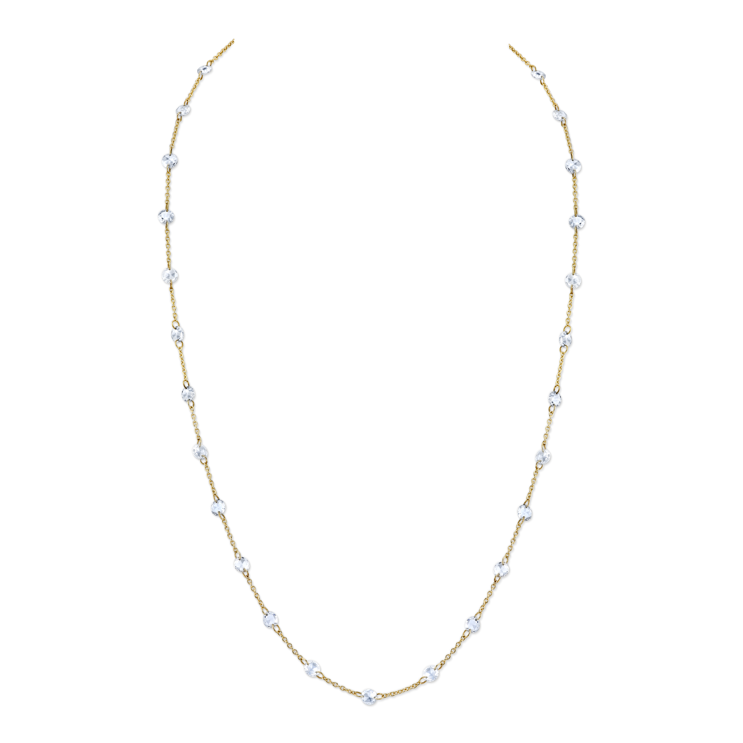 Rose Cut Diamond Chain