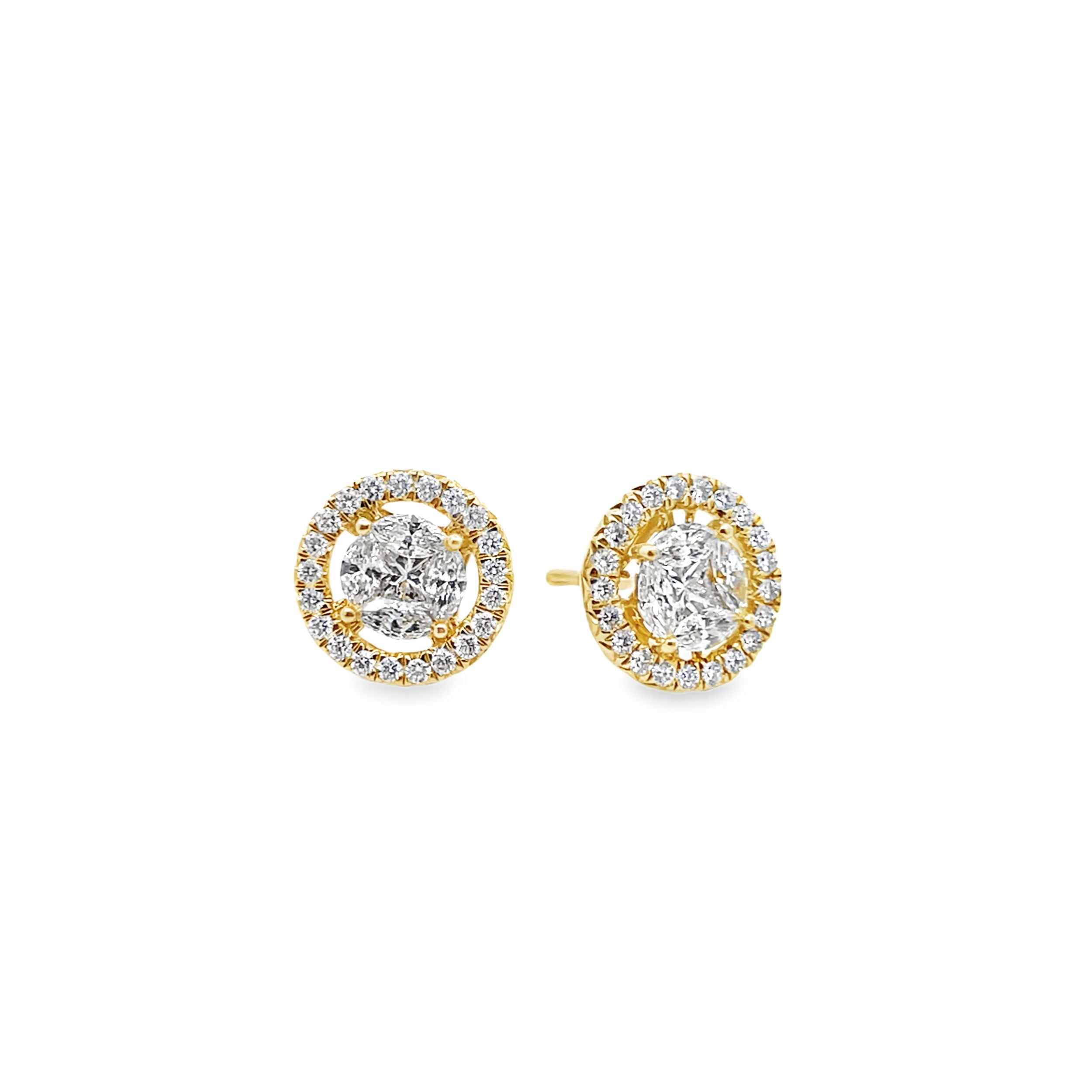 Diamond Stud Earrings
