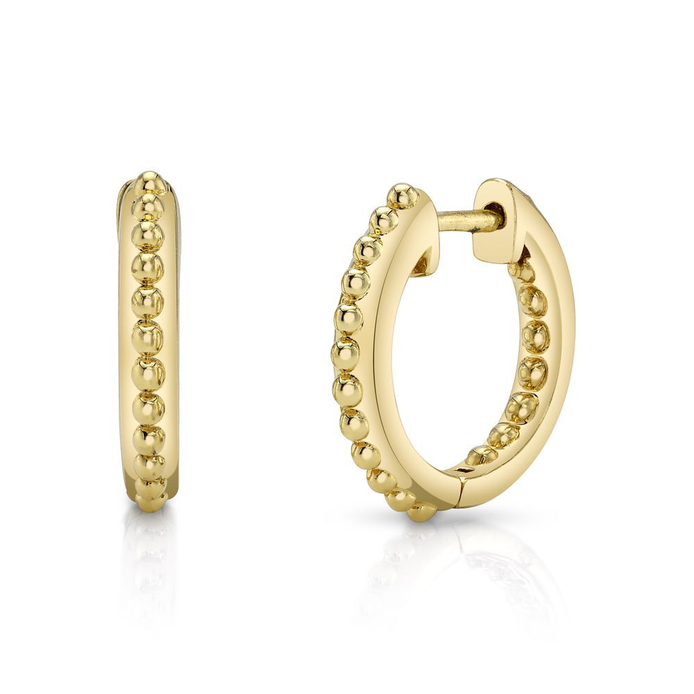 Gold Huggie Earrings