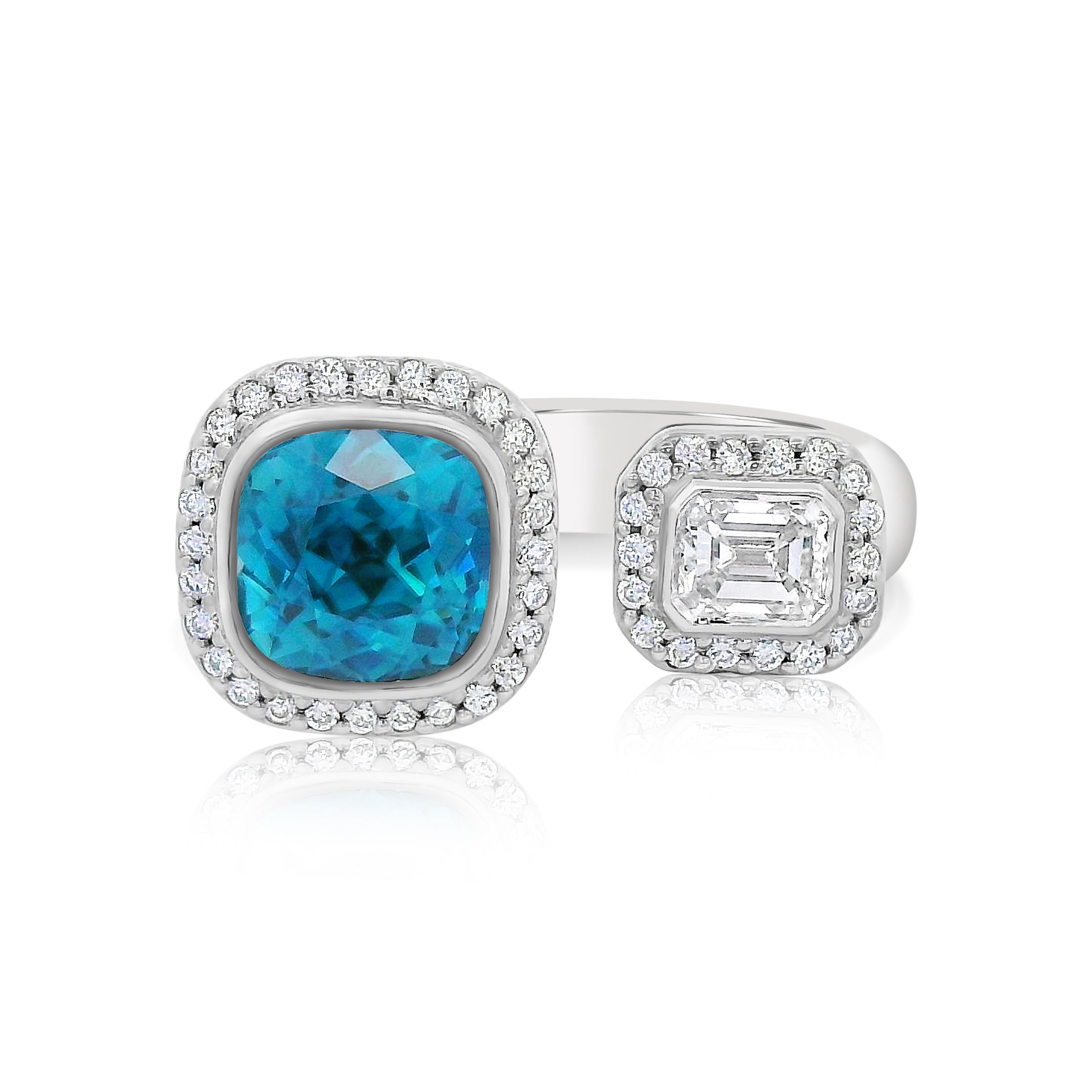 POW Zircon X Diamond Ring