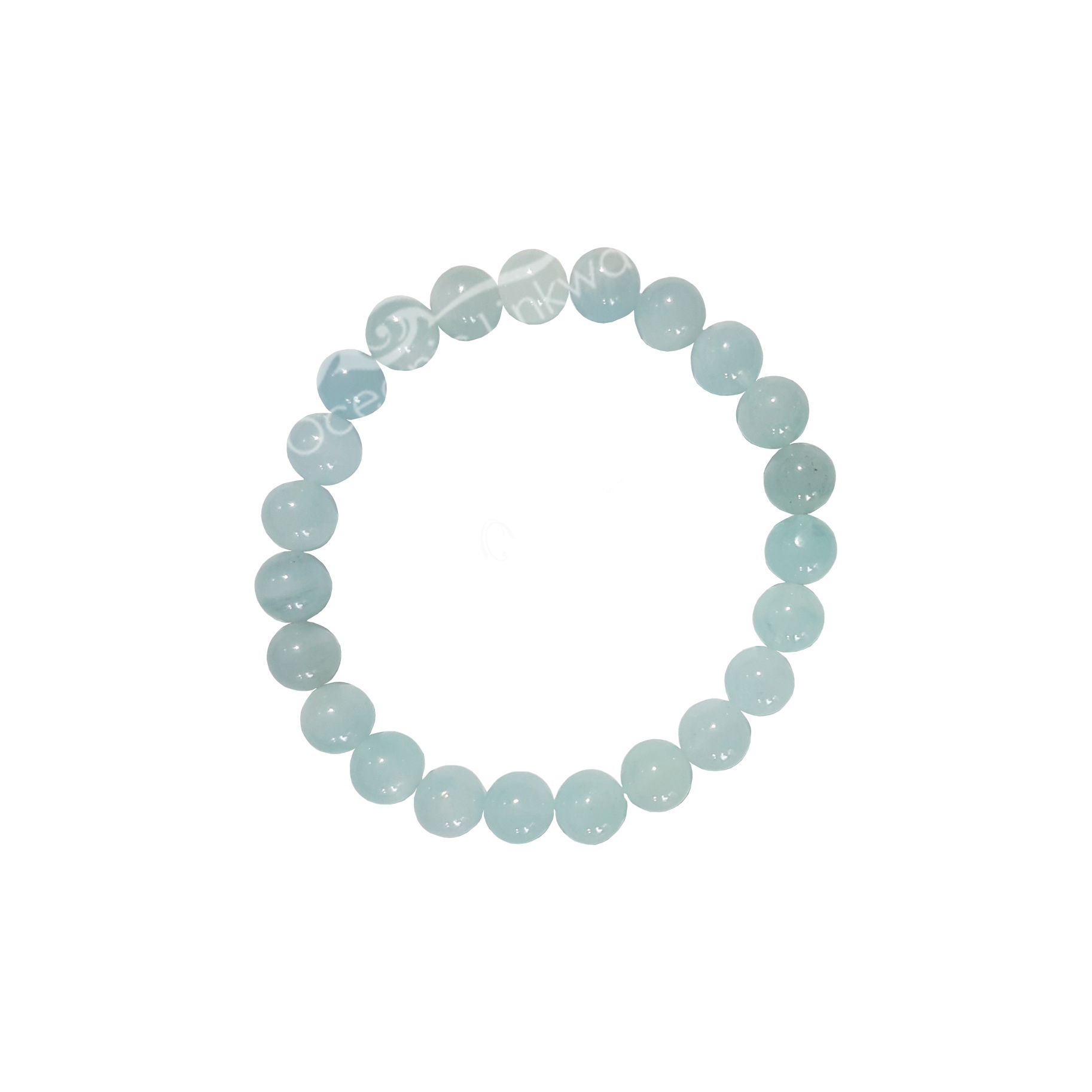 Elevate your jewelry collection with our exquisite Aquamarine Stretch Bracelet, a timeless piece that combines natural beauty with modern elegance. Handcrafted from genuine aquamarine beads, this bracelet emanates a serene, oceanic allure, embodying the calming essence of the sea. -Aquamarine-Size, 7.25"Item# Helios-00008 Aquamarine Stretch Bracelet