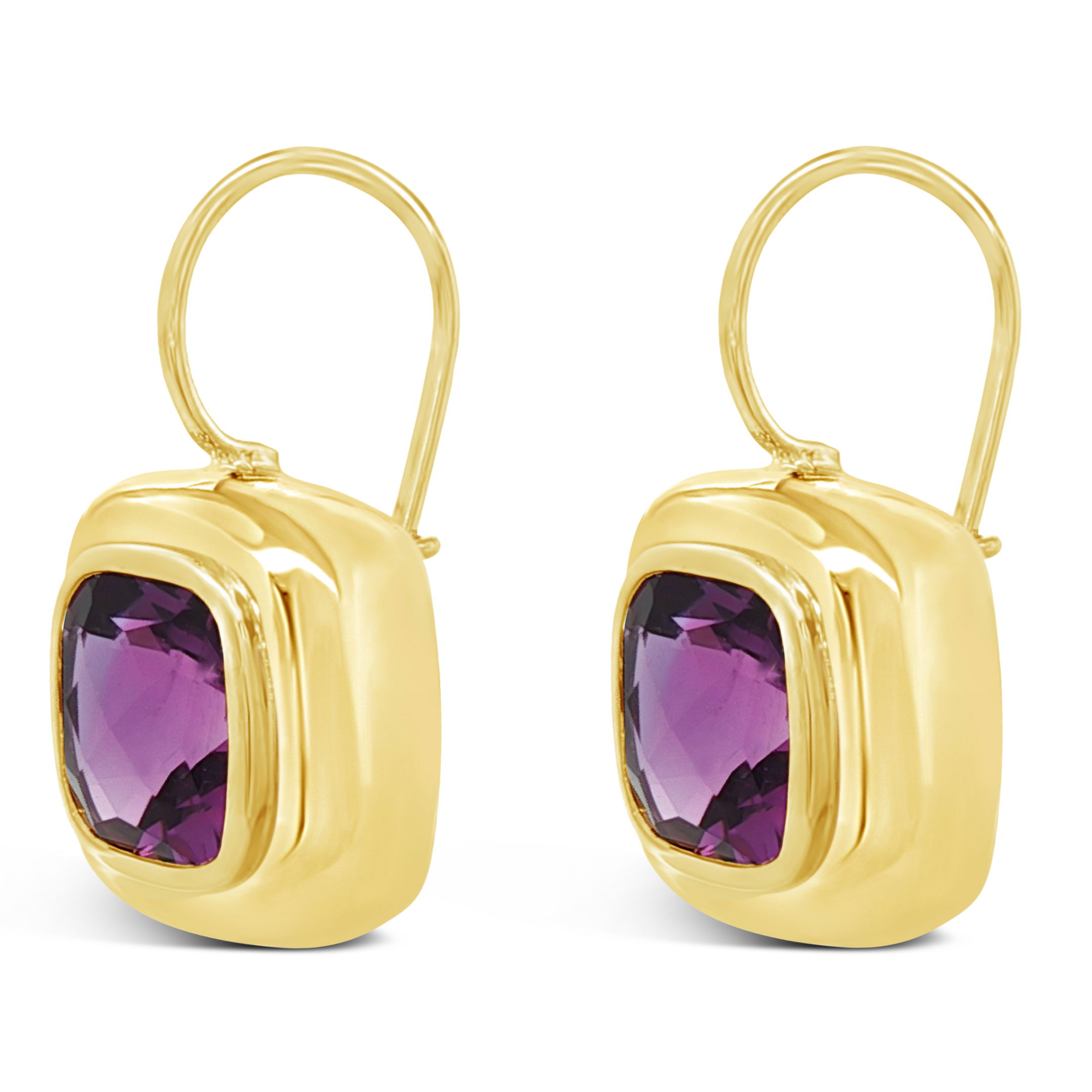 Petite ICON Earrings with Amethyst