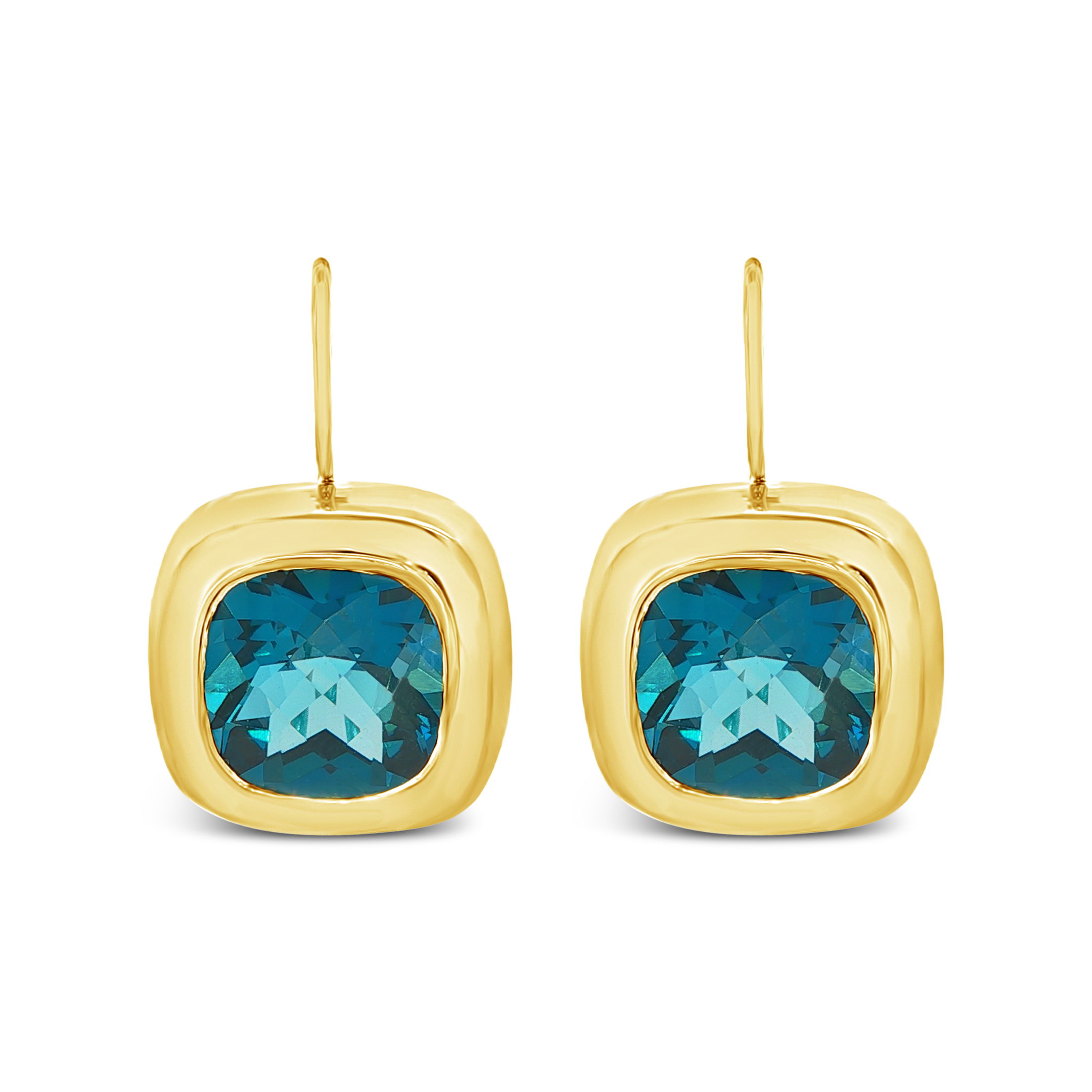 ICON Earrings in London Blue Topaz