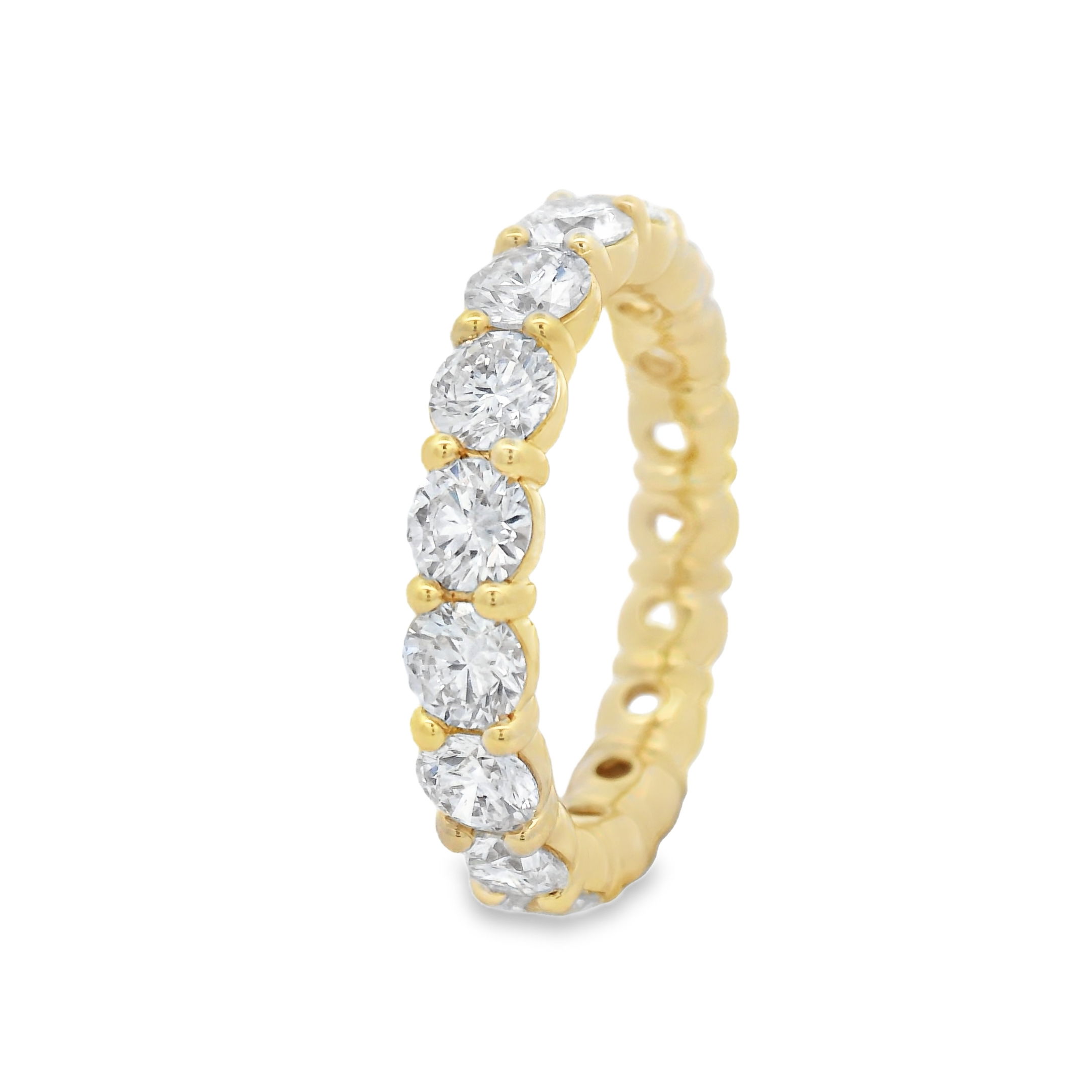 Round Buttercup Eternity Band