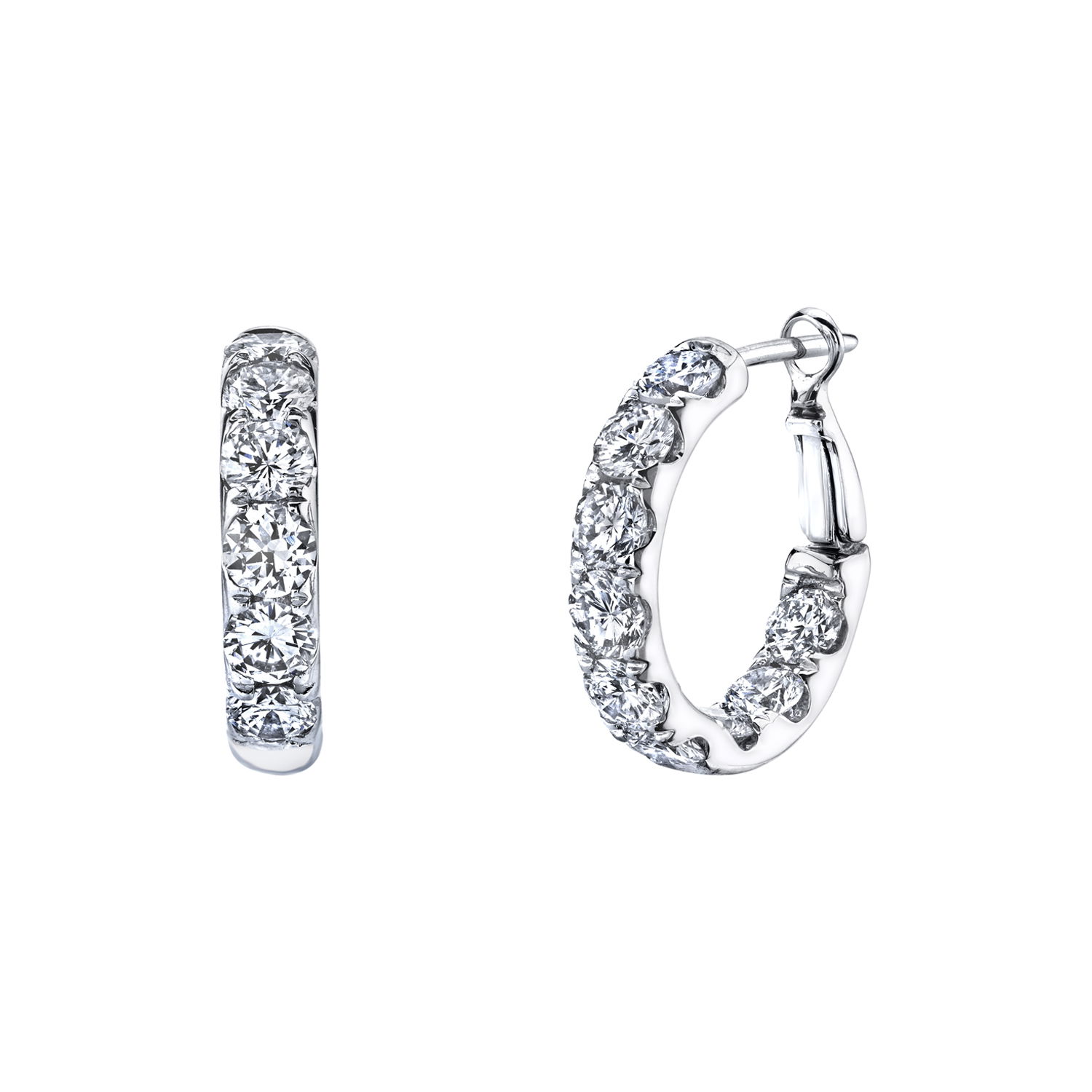Inside Out Micro Hoops