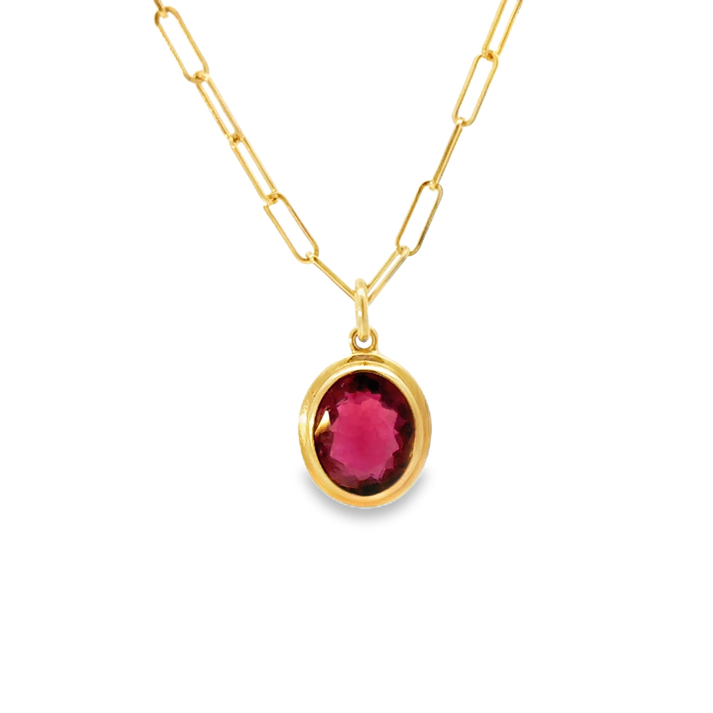 'Limited Edition' Grape Tourmaline Manhattan Necklace