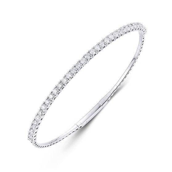 Diamond Line Flex Bracelet