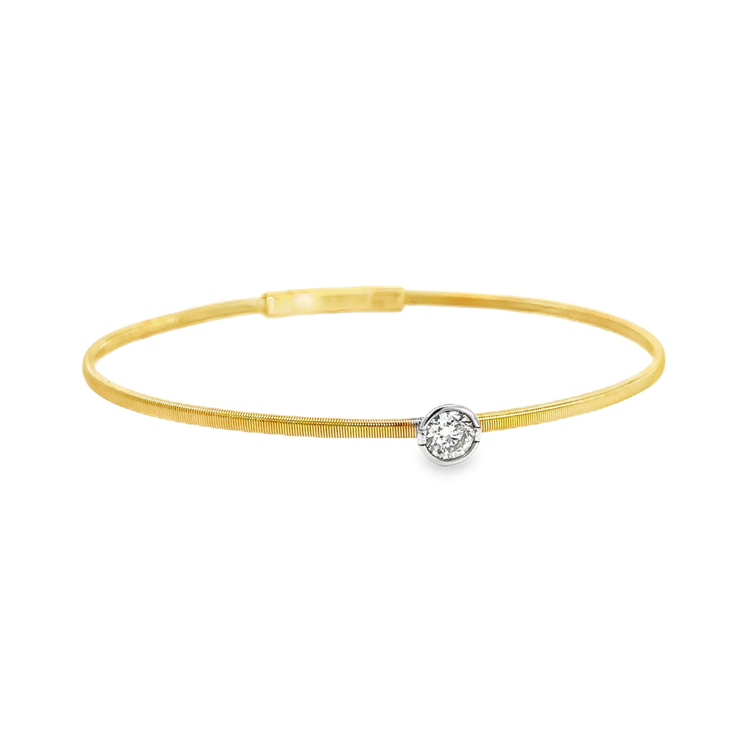 Solitaire Diamond Flex Bracelet