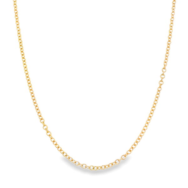 Closeup photo of Gold Chain