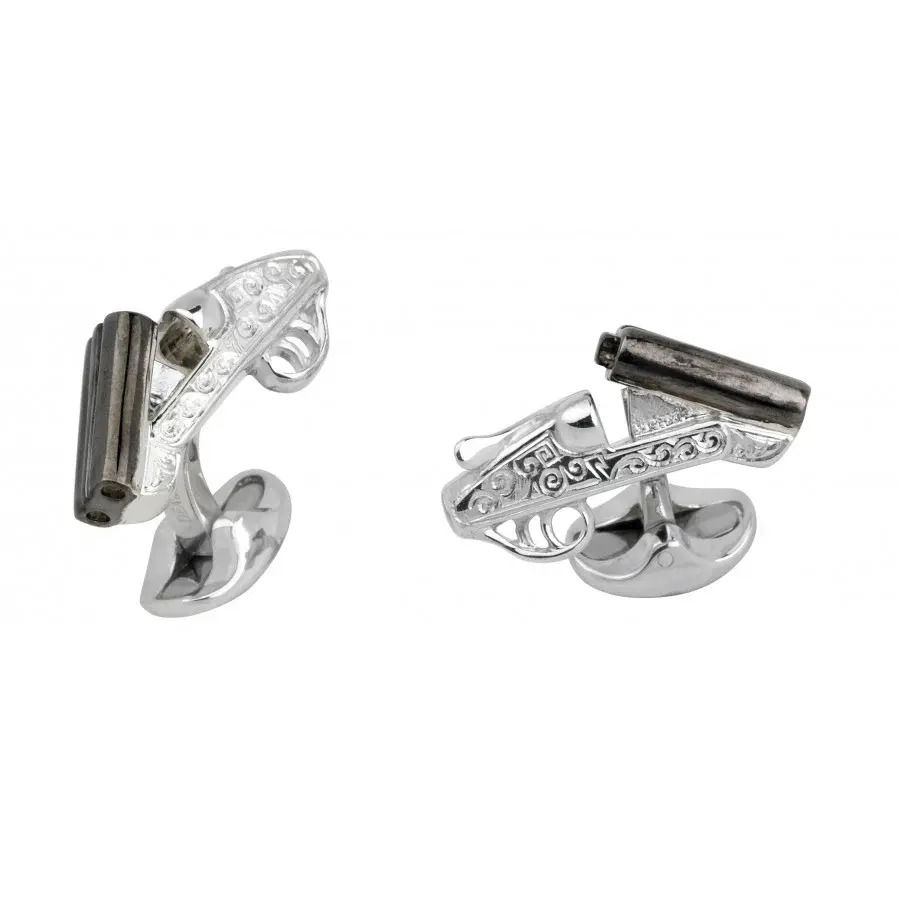 Gun Cufflinks