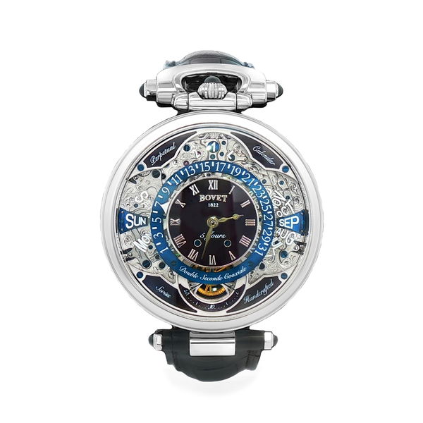 Closeup photo of Fleurier Virtuoso VII Titanium