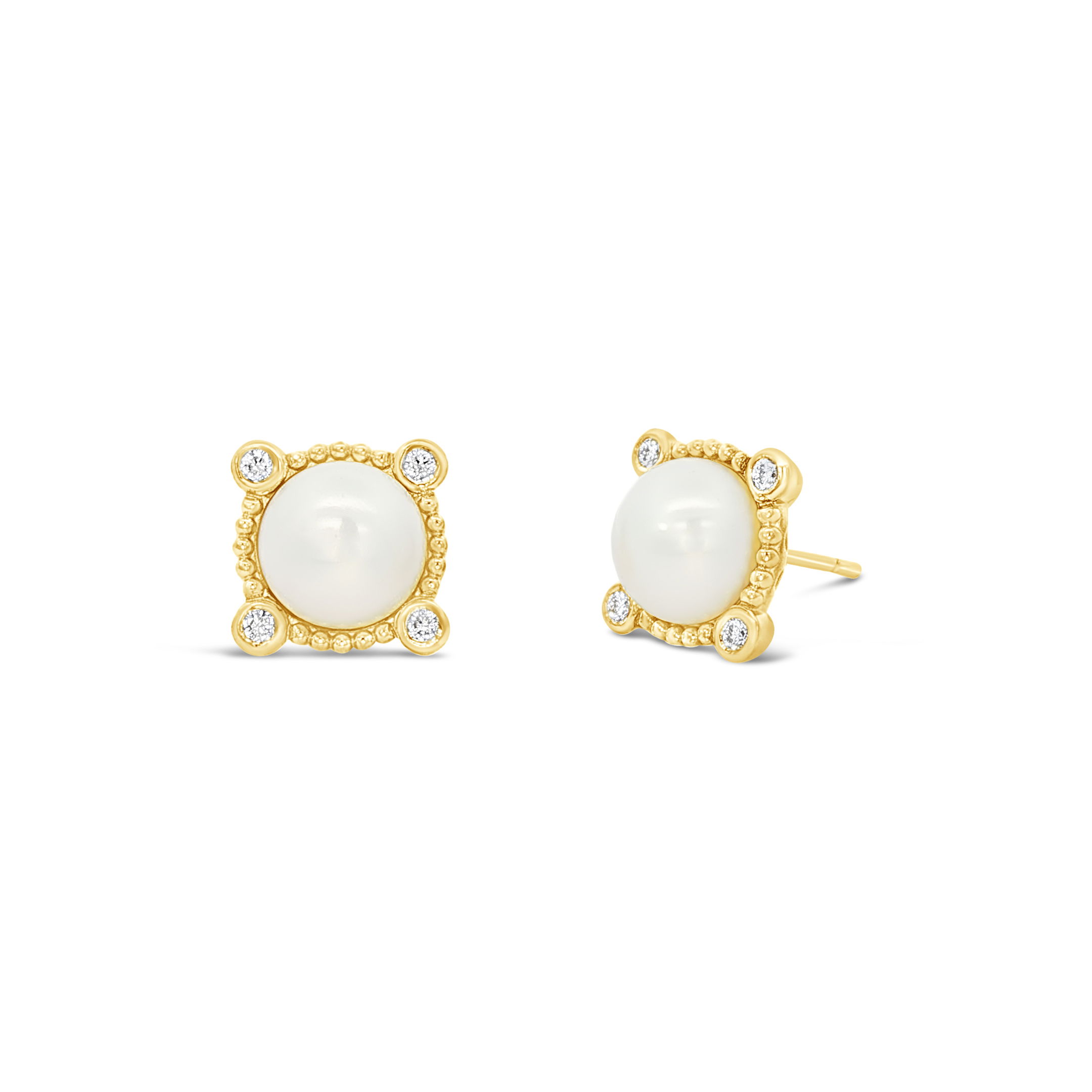 Pearled Grace Stud Earrings