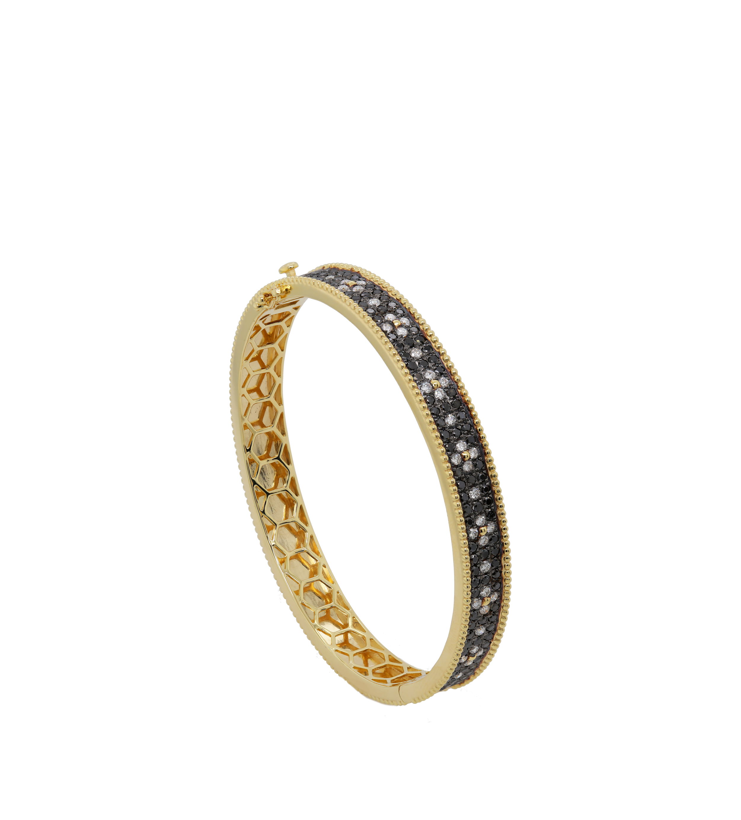 Black and White Diamond Bracelet