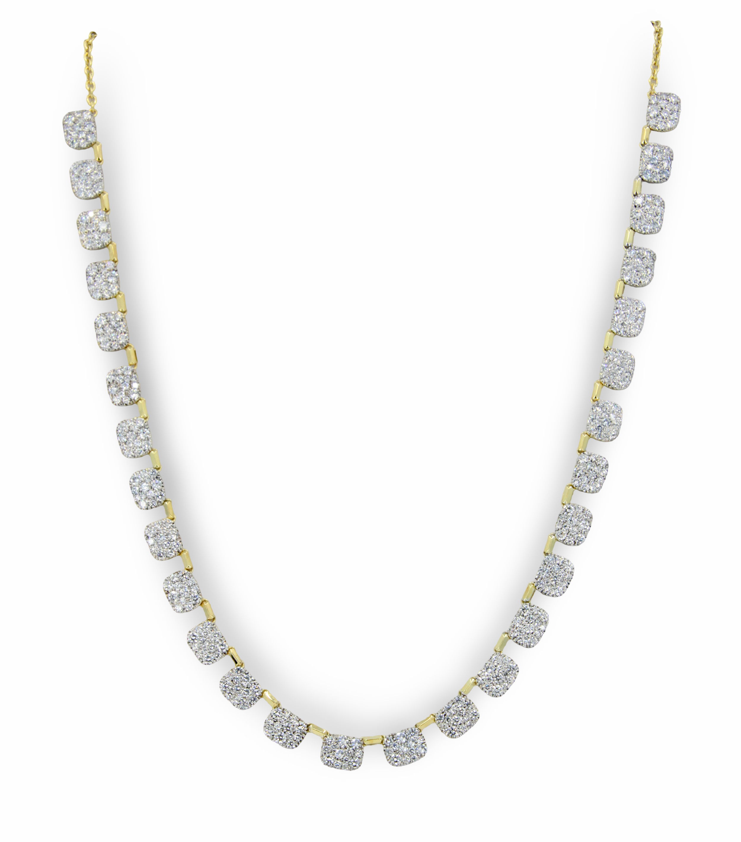 Diamond Station Necklace