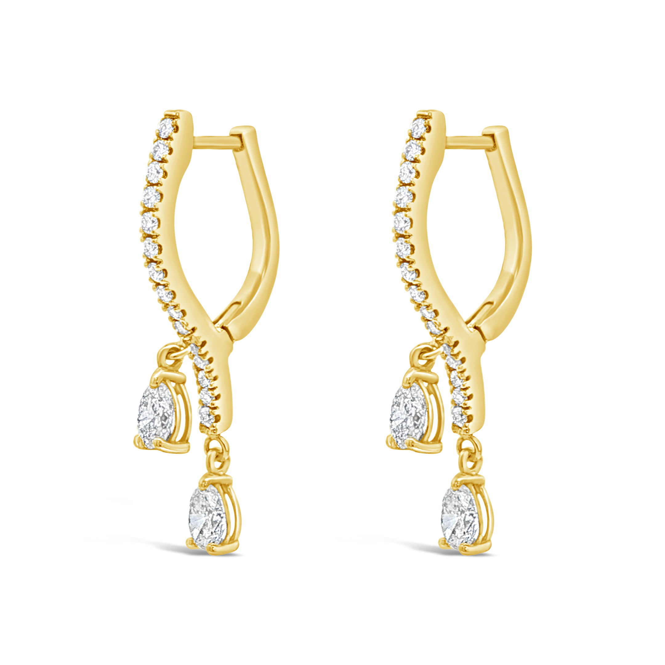 Diamond Drop Earrings