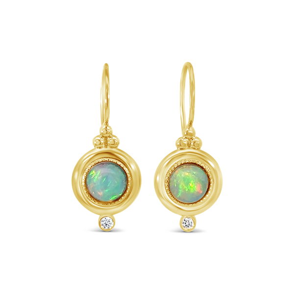 Closeup photo of Opal Gum Drop Earrings 2.0