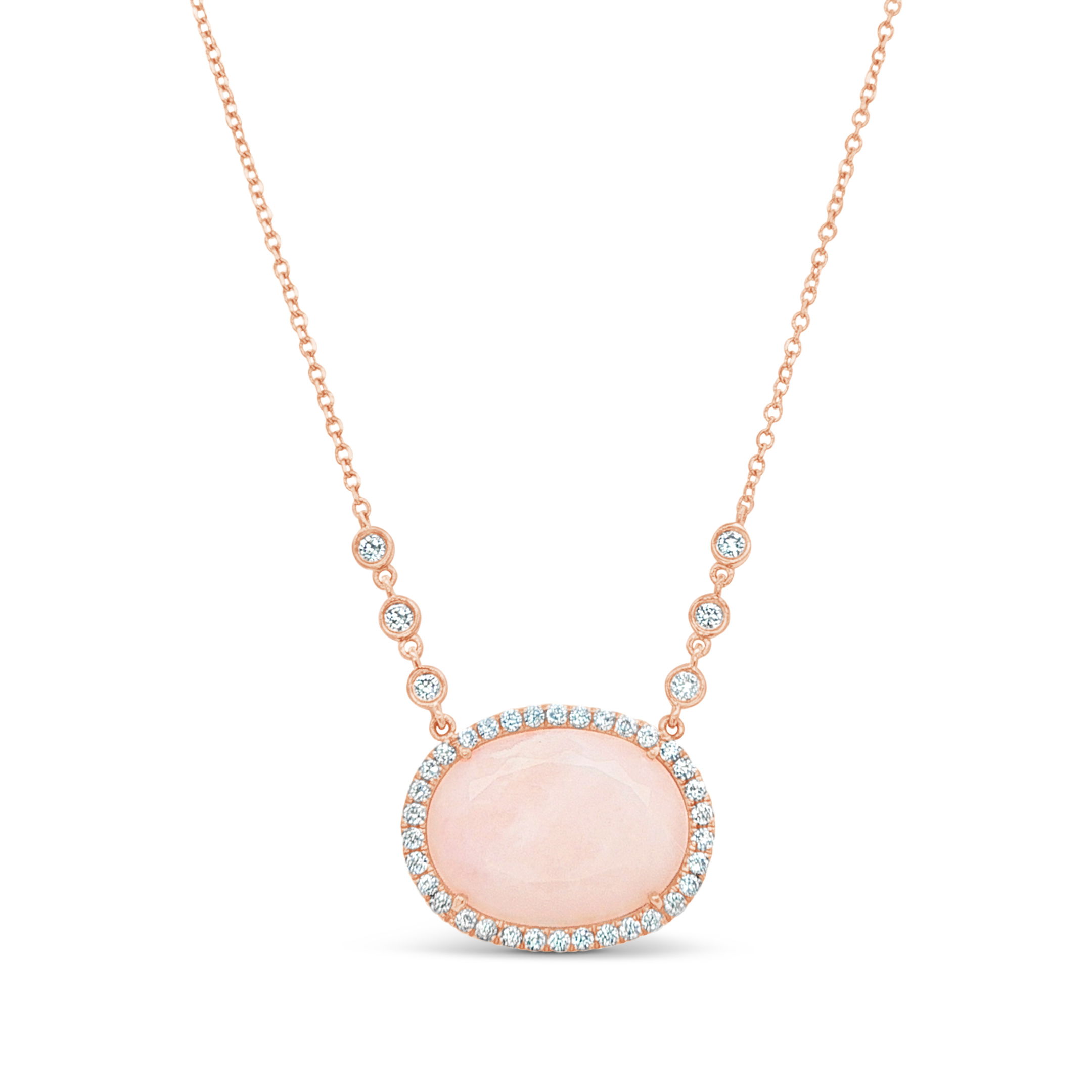 Pink Opal Necklace