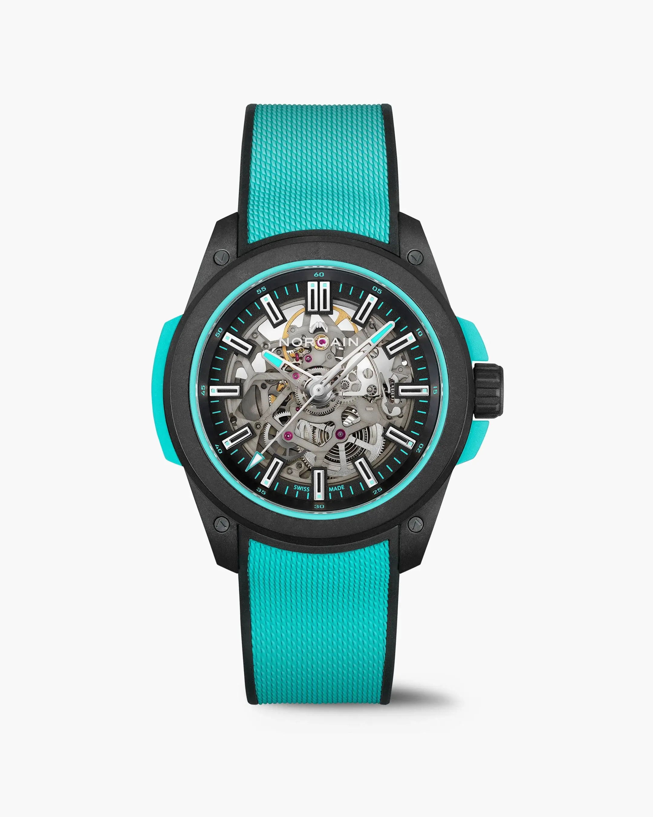 Wild ONE 42mm Skeleton Turquoise Black Dial