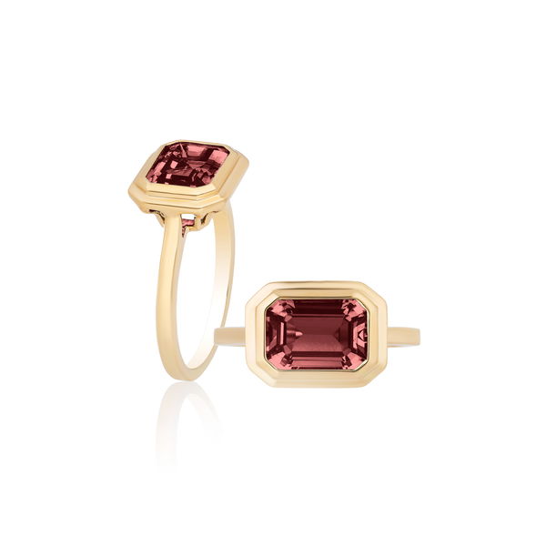 Closeup photo of 'G-One' Tourmaline Ring