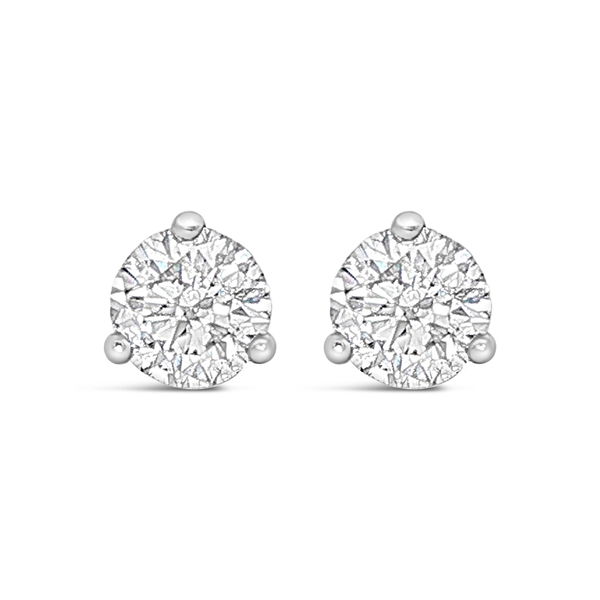 Closeup photo of Diamond Stud Earrings