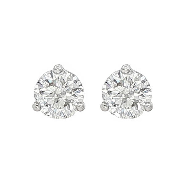 Closeup photo of Diamond Stud Earrings
