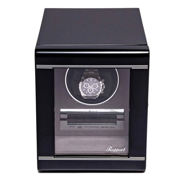 Closeup photo of Formula Single Watch Winder
